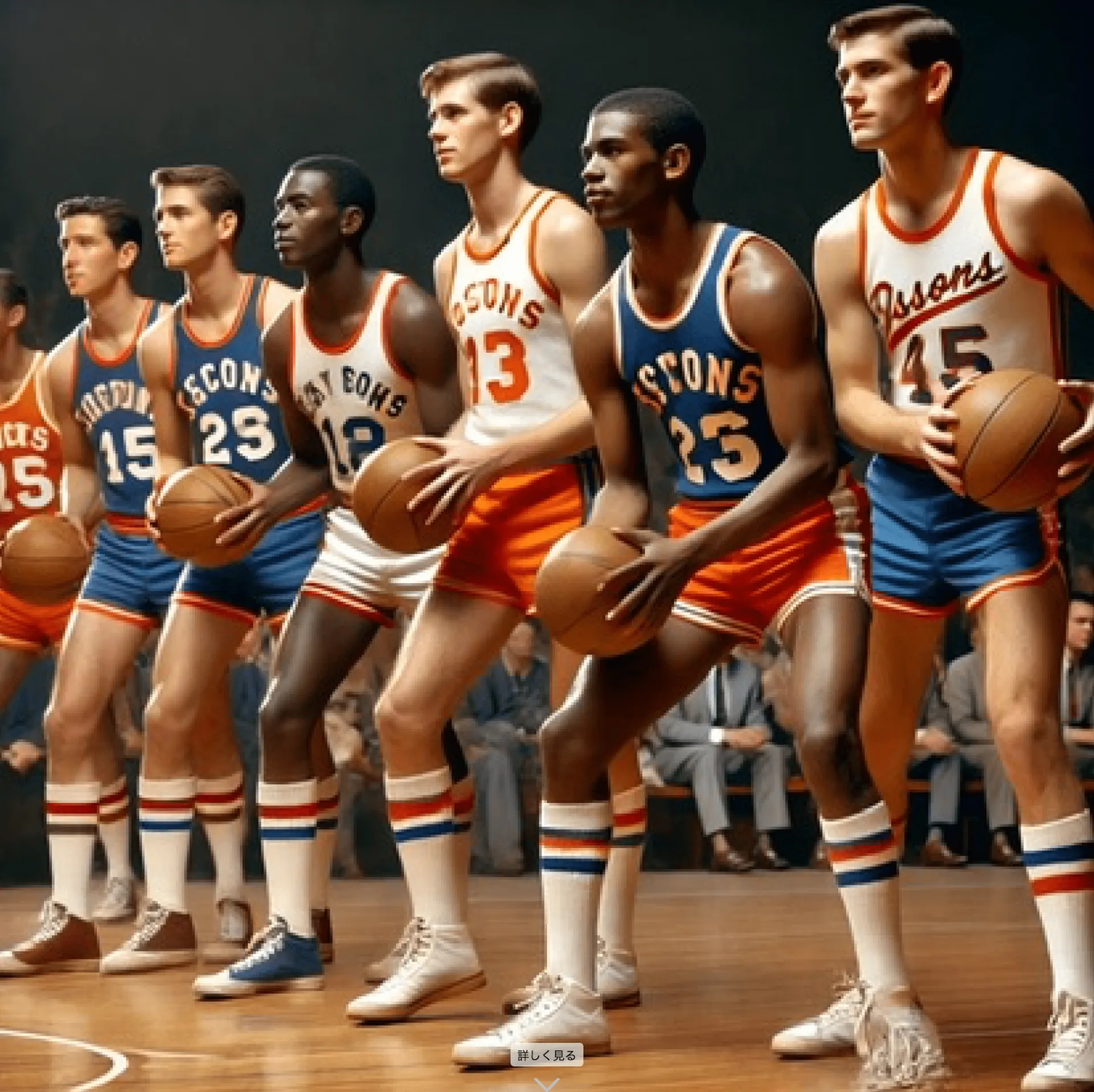 バスケットボールユニフォームの変遷:歴史と進化